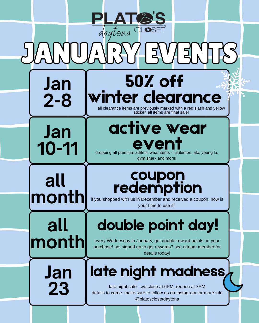 January Events